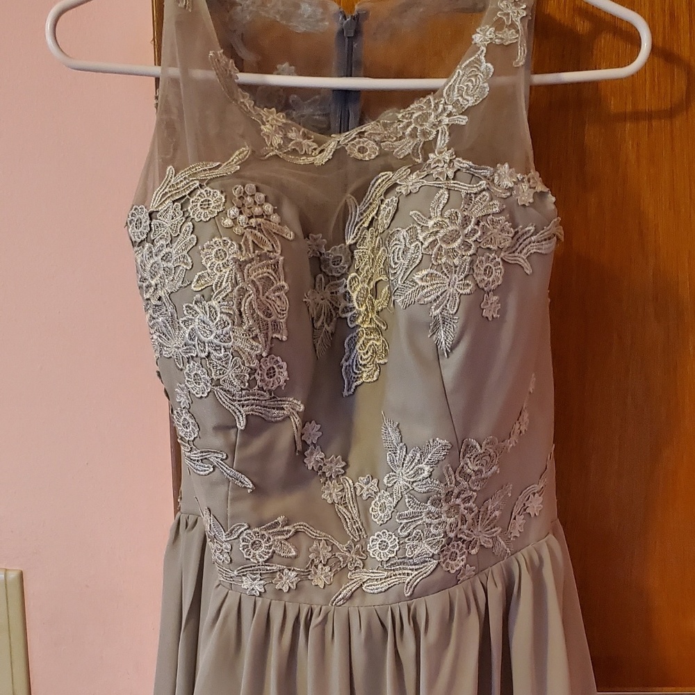 Bridesmaids dress - Silver